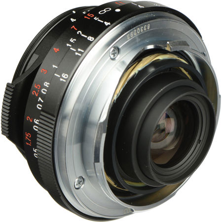 Voigtlander Color-Skopar 21mm f/4.0 Pancake Lens for Leica M, Black