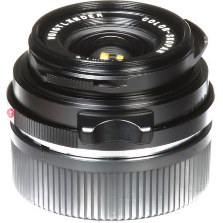 Voigtlander Color-Skopar 21mm f/4.0 Pancake Lens for Leica M, Black