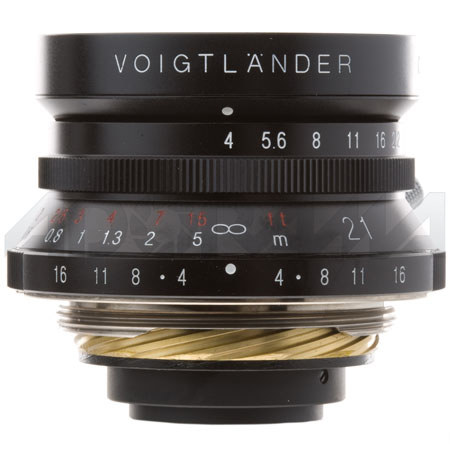 Voigtlander Color-Skopar 21mm f/4.0 Mount Lens, Black
