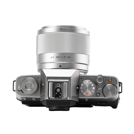 Viltrox AF 25mm f/1.7 Air Lens for Fujifilm X, Silver AF 25/1.7 XF