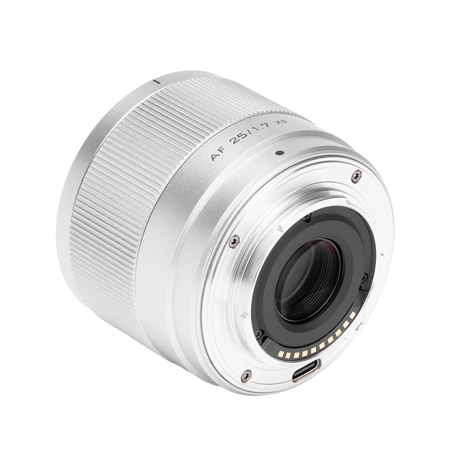 Viltrox AF 25mm f/1.7 Air Lens for Fujifilm X, Silver AF 25/1.7 XF