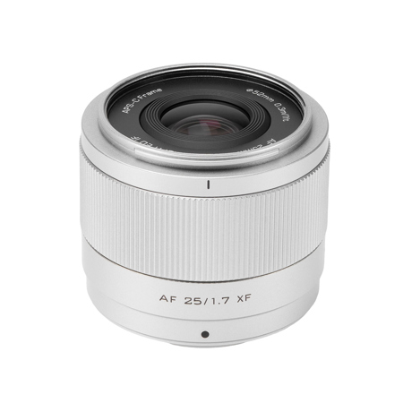 Viltrox AF 25mm f/1.7 Air Lens for Fujifilm X, Silver AF 25/1.7 XF