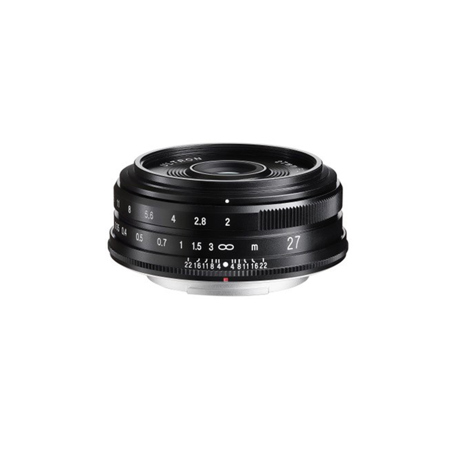 Voigtlander Ultron 27mm f/2.0 Lens for Fujifilm X Black