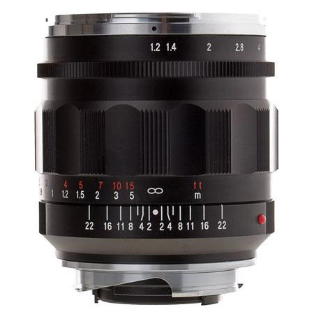 Voigtlander Nokton 35mm f/1.2 II Aspherical WAe Leica M Mount Lens Black Bundle