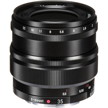 USED Voigtlander Nokton 35mm f/1.2 SE Aspherical E-Mount Lens