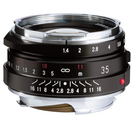 Voigtlander Nokton 35mm f/1.4 II Single Coated Leica M Mount Lens - Black