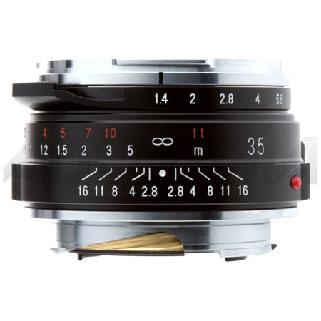 Voigtlander Nokton 35mm f/1.4 M Mount Lens, Black