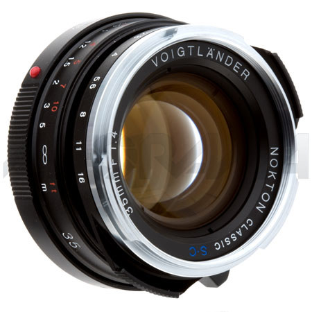 Voigtlander Nokton 35mm f/1.4 Wide Angle Leica M Mount Lens "Single Coated"- Black