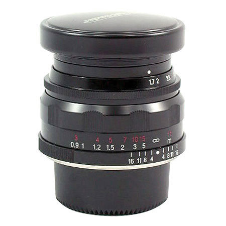 Voigtlander Ultron 35mm f/1.7 Aspherical Wide Angle Leica Screw Mount Lens - Black