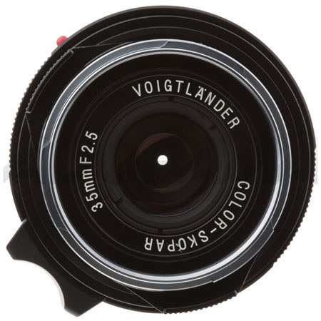 Voigtlander Color-Skopar 35mm f/2.5 Pancake II Lens for Leica M, Black