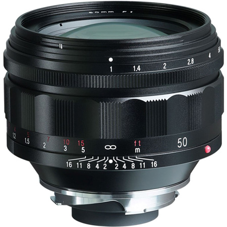 Voigtlander Nokton 50mm f/1.0 Aspherical VM Lens for Leica M