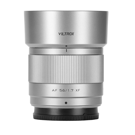 Viltrox Air Series AF 56mm f/1.7 Lens for Fujifilm X, Silver AF 56