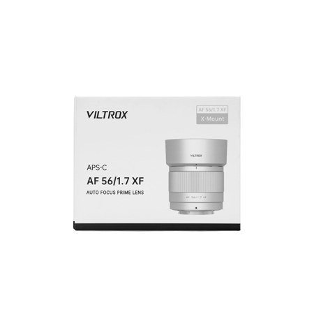 Viltrox Air Series AF 56mm f/1.7 Lens for Fujifilm X, Silver AF 56