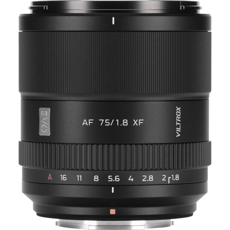 Viltrox AF 75mm f/1.8 EVO STM lens Fujifilm X