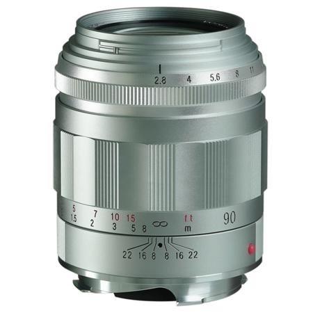 Voigtlander Apo-Skopar 90mm f/2.8 VM Lens for Leica M, Silver