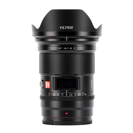 Viltrox AF 16mm f/1.8 STM Lens for Nikon Z, w/77mm Filter Kit