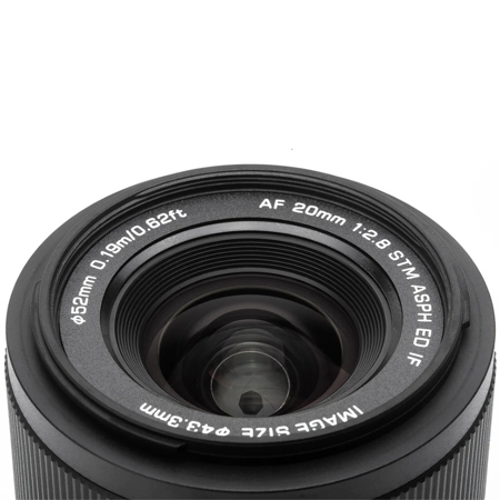 【未使用】VILTROX AF 20mm f/2.8 FE Viltrox AF 20mm f/2.8 Lens (Nikon Z) AF 20/2.8 Z B&H Photo Video