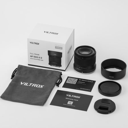 Viltrox Air Series AF 50mm f/2 Lens, Nikon Z AF 50/2.0 Z