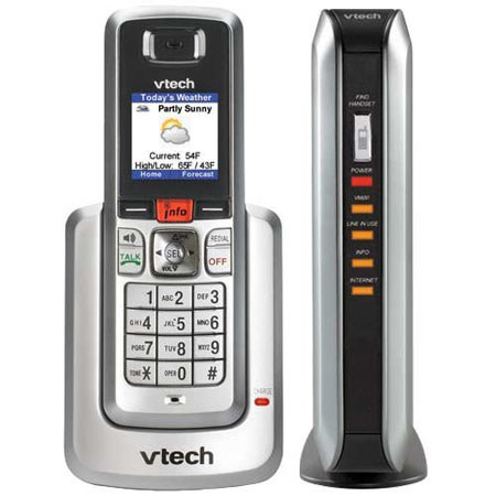 VTech IP8300 InfoPhone Cordless Phone with Caller ID/Call Waiting