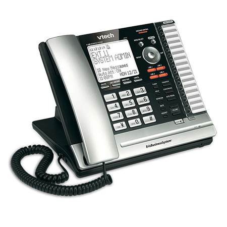 VTech UP416 ErisBusinessSystem 4-Line Office Phones Main Console