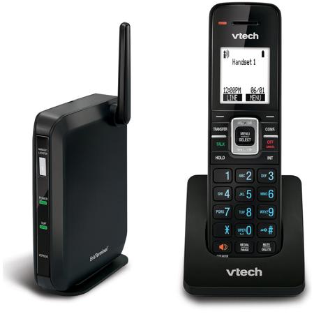 VTech VSP600 ErisTerminal SIP DECT Base Station and Cordless Handset