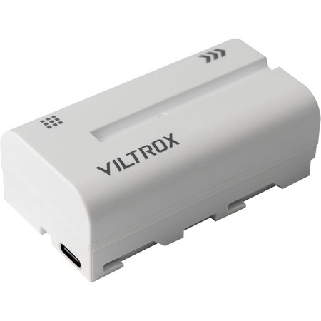 Viltrox L-Series NP-F550 16.28Wh 7.4V 2200mAh Lithium-Ion Battery, White