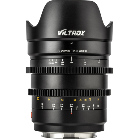 Viltrox MF S 20mm T2.0 ASPH Wide Angle Lens for Panasonic L-Mount Digital Camera