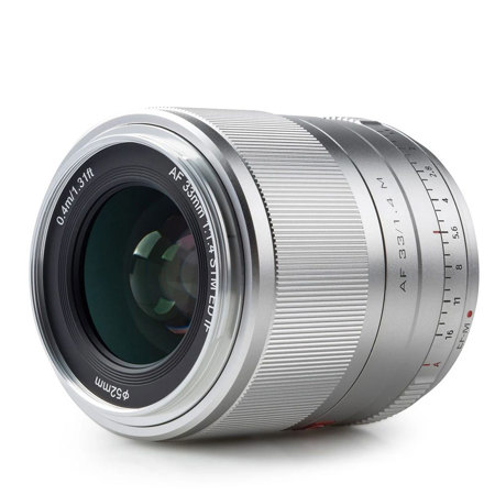 VILTROX EF-M 33mm f1.4 STM AF キャノンEF-M Viltrox EF-M 33mm f1.4 Autofocus APS-C Prime Lens with Dual