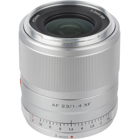 Viltrox AF 23mm f/1.4 XF Lens for Fujifilm X, Silver