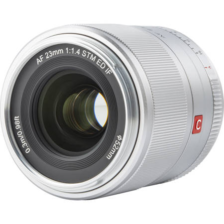 VILTROX 23mm F1.4 FUJIFILMフジフイルム X用 シルバー Viltrox AF 23mm f/1.4 XF Lens for Fujifilm X, Silver AF 23