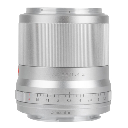 Viltrox AF 23mm f/1.4 Z Lens for Nikon Z, Silver