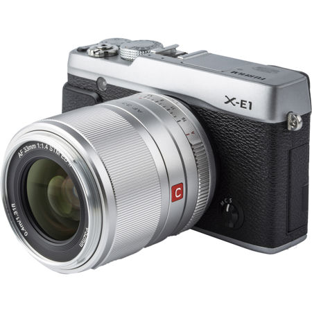 Viltrox AF 33mm f/1.4 XF Lens for Fujifilm X, Silver AF 33