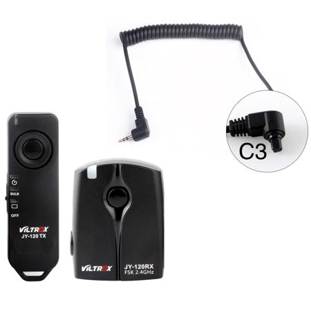 Viltrox JYC-120 Wireless Shutter Remote Controller for Canon 1D Series, 5D/5DII