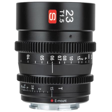 Viltrox 23mm T1.5 Manual Focus Professional Cine Lens for Sony E