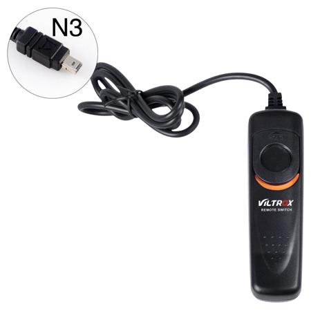 Viltrox SR-N3 Shutter Release Cable for Nikon DSLR, 1m