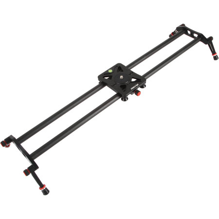 Viltrox VC-80 2.6'/80cm Carbon Fiber DSLR Camera Dolly Video Stabilizer Slider Rail Track for Camcorders, Max Load 22 lb