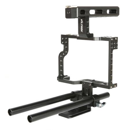 Viltrox VX-11 DSLR Rod Rig Camera Video Cage Kit for Sony A7/A7S/ A7R2 Camera