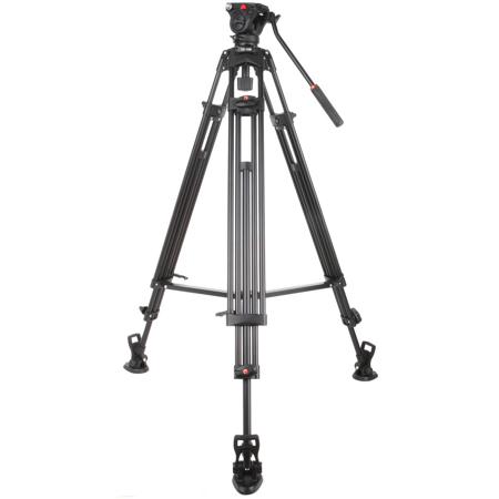Viltrox VX-18M Professional Tripod with VT-01 Fluid Head, 13.2 lb Capacity