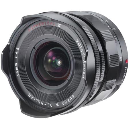 Voigtlander Super Wide-Heliar 15mm f/4.5 III Lens, Black, for Sony E-Mount Cameras