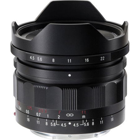 Voigtlander Super Wide-Heliar 15mm f/4.5 Lens for Sony E, Black