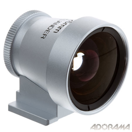 Voigtlander 21mm And 25mm Metal Viewfinder, Silver #DA216A - Adorama