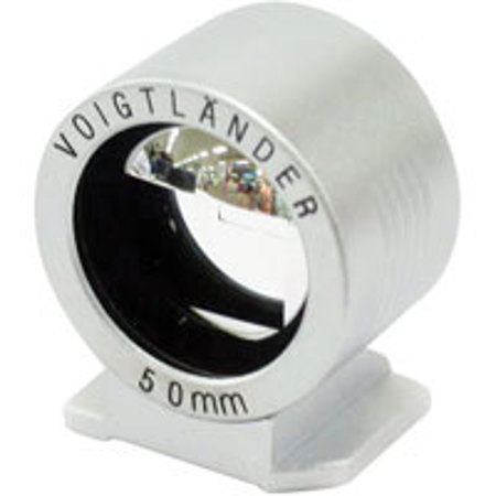 Voigtlander Viewfinder f/ 50mm Silver
