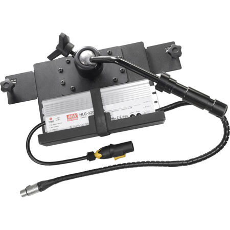 Velvet IP54 AC Power Supply with Center Mount and Cables for Light 4 LED Panel