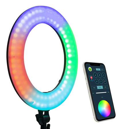 Viltrox Weeylite WE-10S 18" 30W RGB LED Ring Light Kit