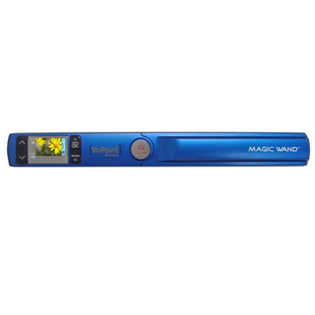 VuPoint Solutions PDS-ST440-VP Magic Wand II Scanner, Blue