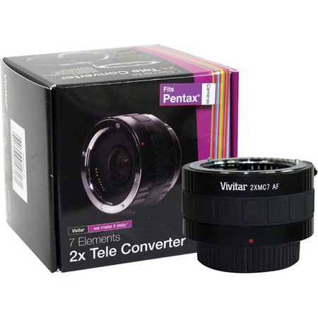 Vivitar 7 Element 2x Tele Converter for Pentax