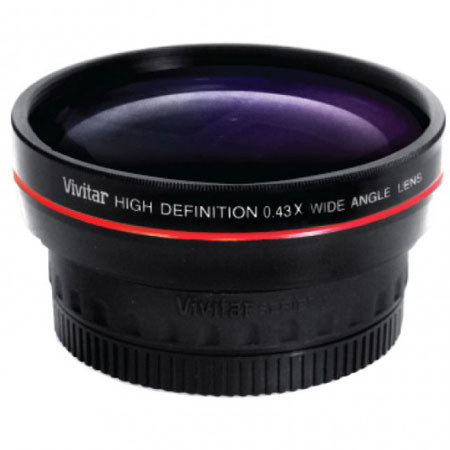Vivitar .43x 37mm Wide Angle Lens