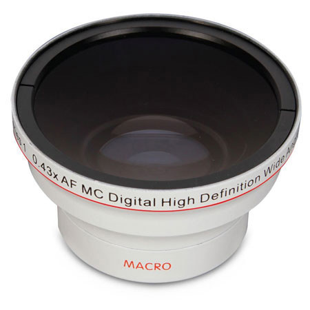 Vivitar Series One White Lens Lineup 0.43X 67mm Wide Angle Lens