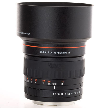 Vivitar Series 1 85mm f/1.4 Manual Lens, Canon Camera
