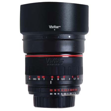 Vivitar VIV85MMP 85mm f/1.4 Manual Lens, Pentax Film